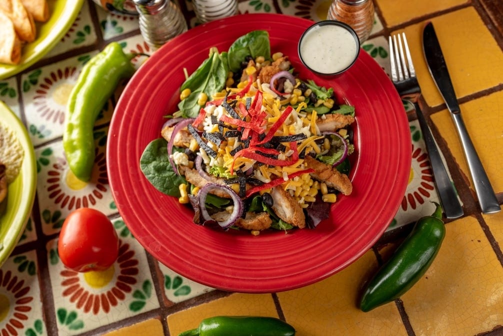 Crispy Chicken Salad.