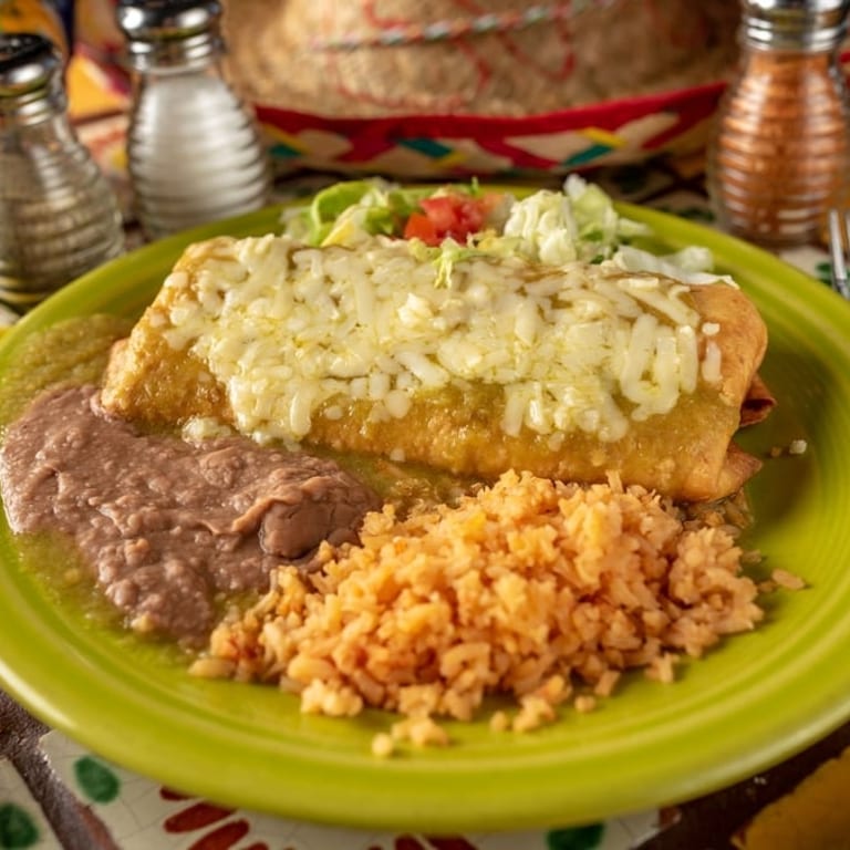 Indulge in Our Chimichanga