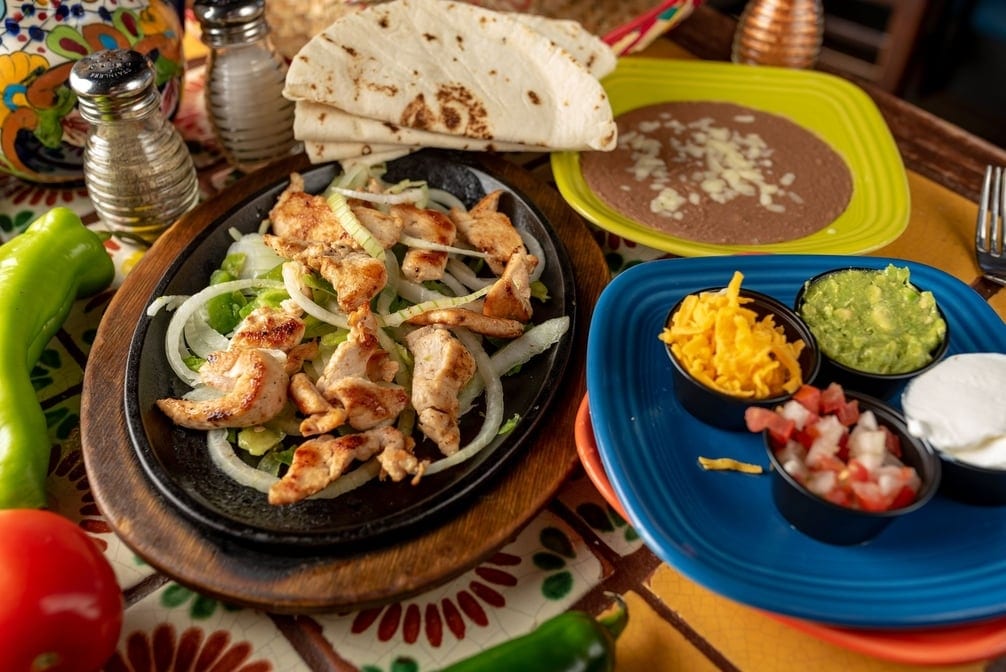 Sizzling Fajitas.