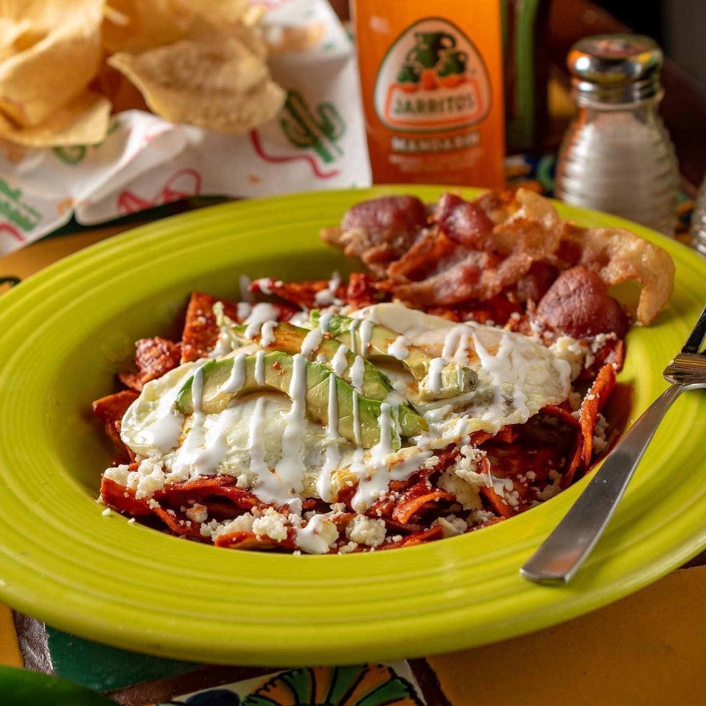 Chilaquiles.