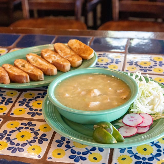 Chicken Pozole Verde.