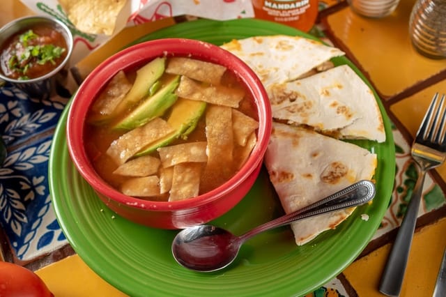 Tortilla Soup & Quesadilla Combo.