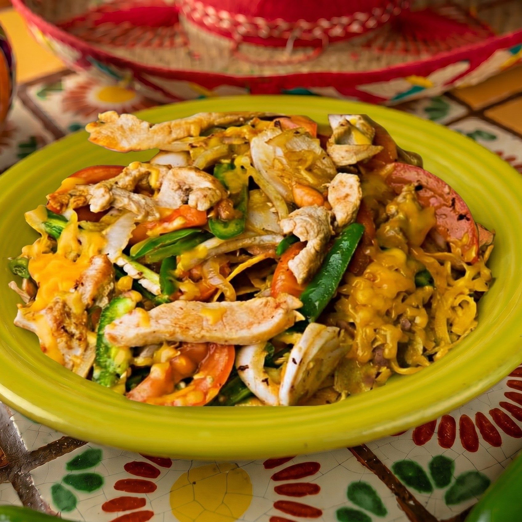 Ultimate Spicy Nachos.
